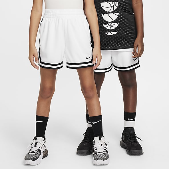 Nike girls white shorts top